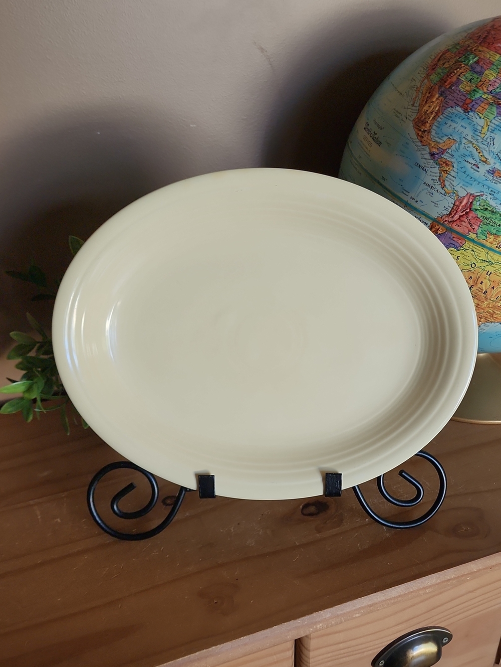 Vintage Fiestaware Oval Platter